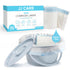 JJ CARE Commode Liners for Bedside Toilet Chair Bucket with Absorbent Pads (Pack of 30, 90)